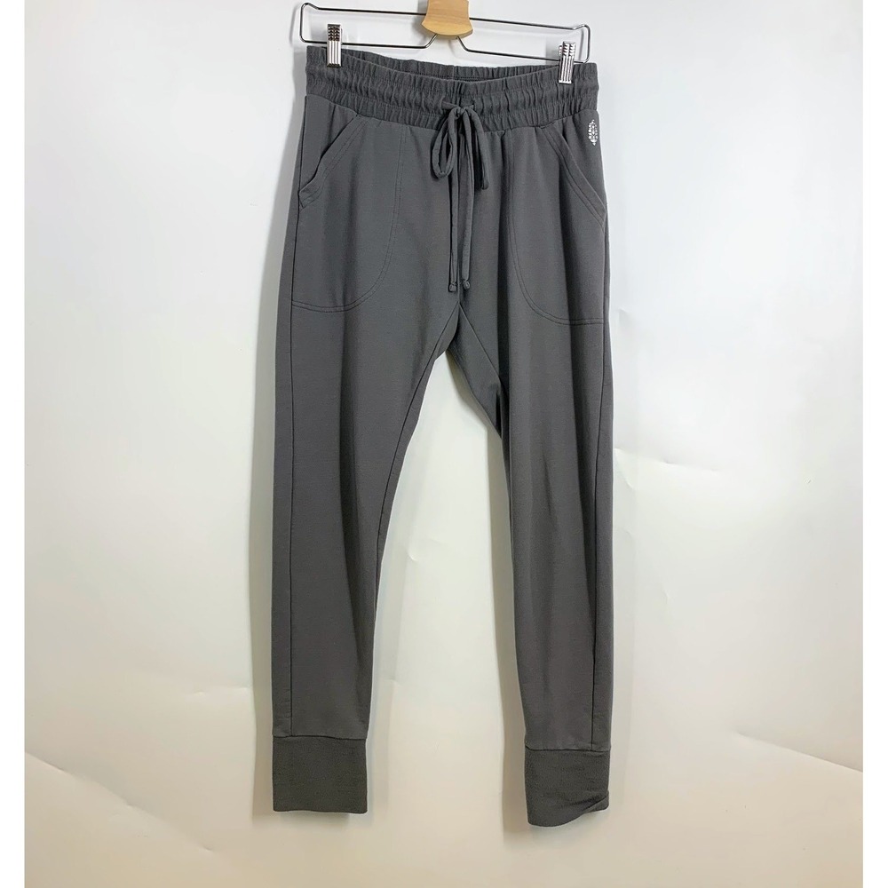 FP‎ Movement Women Sunny Skinny Sweatpants Drawstring Waist Ankle Cuff Size S